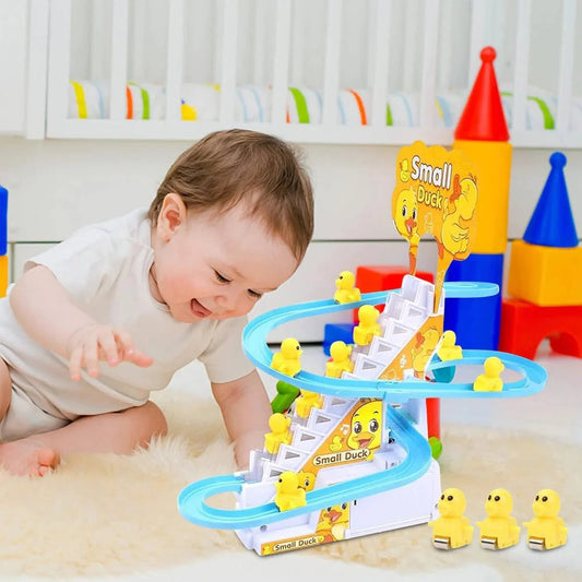 HAPPY SMALL DUCK SLIDE N CLIMBING TOY